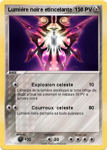 Pokemon Lumière noire etincelante