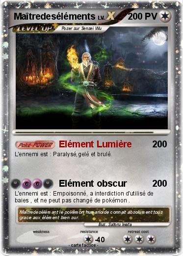 Pokemon Maîtredeséléments