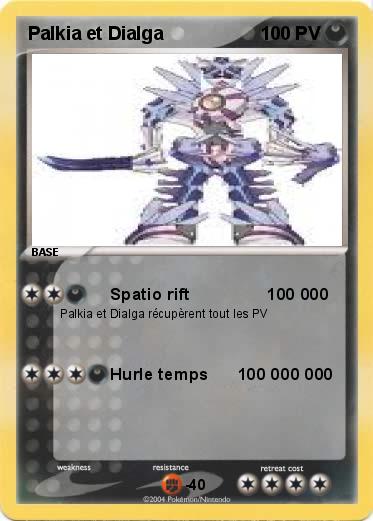 Pokemon Palkia et Dialga        