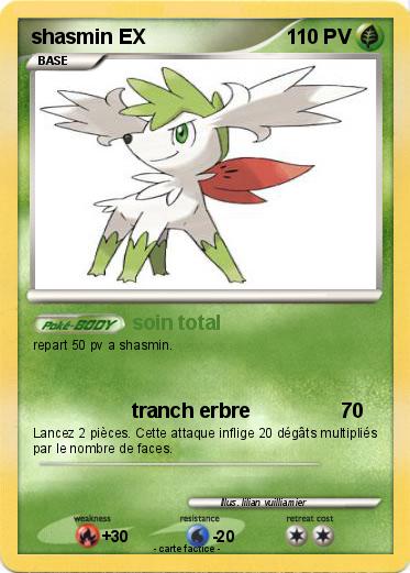 Pokemon shasmin EX