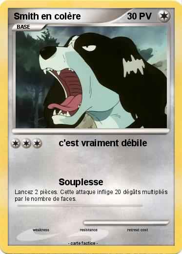 Pokemon Smith en colère