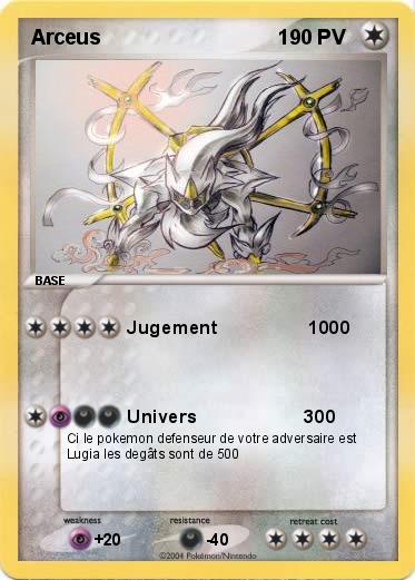 Pokemon Arceus                               1