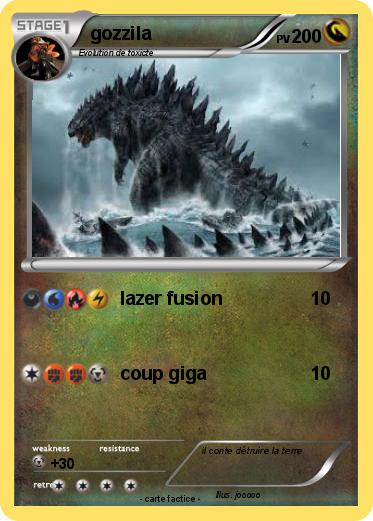 Pokemon gozzila