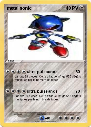Pokemon metal sonic