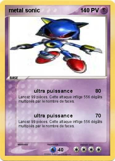 Pokemon metal sonic