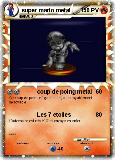 Pokemon super mario metal