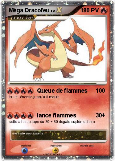 Pokemon Méga Dracofeu