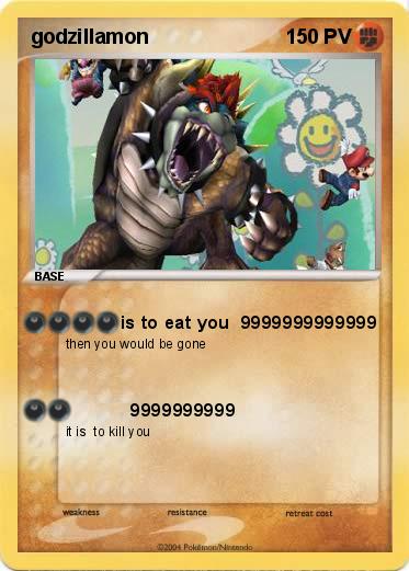 Pokemon godzillamon