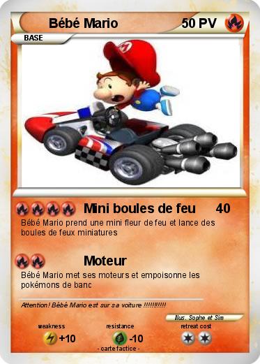 Pokemon Bébé Mario