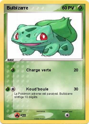 Pokemon Bulbizarre