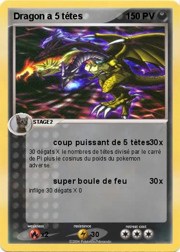 Pokemon Dragon a 5 tétes