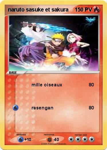 Pokemon naruto sasuke et sakura