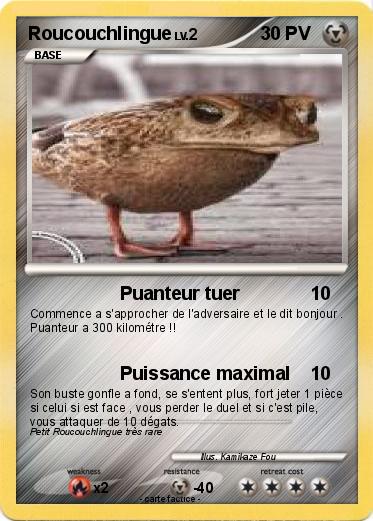 Pokemon Roucouchlingue