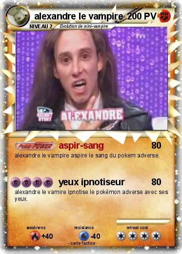 Pokemon alexandre le vampire
