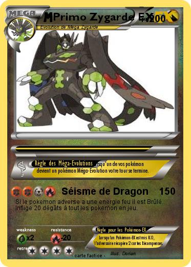 Pokemon Primo Zygarde EX