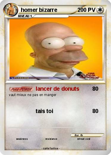 Pokemon homer bizarre