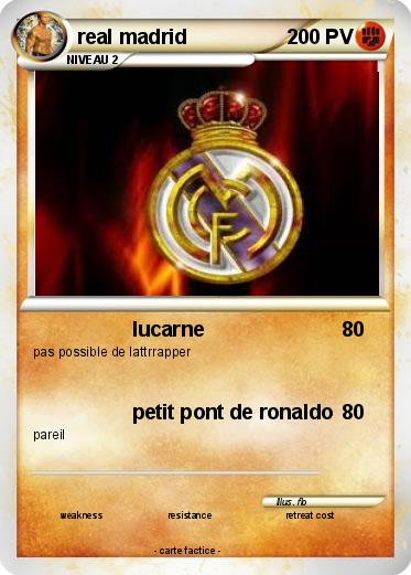 Pokemon real madrid