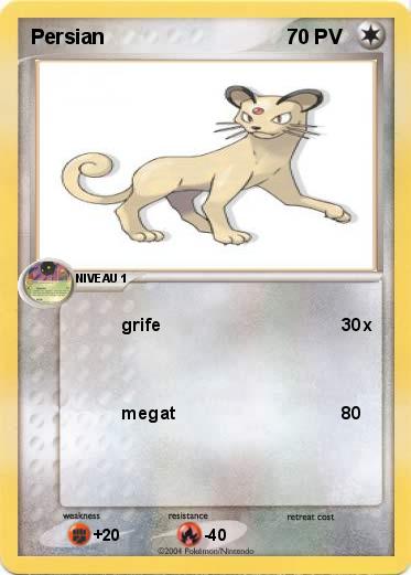 Pokemon Persian