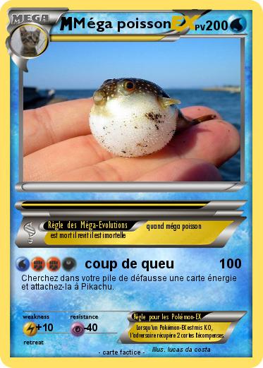 Pokemon Méga poisson