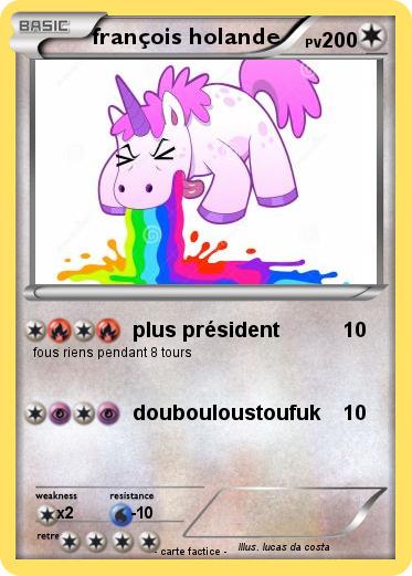Pokemon françois holande