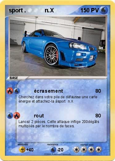 Pokemon sport .            n.X