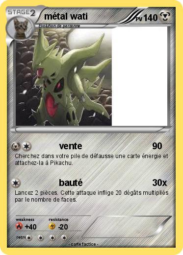 Pokemon métal wati