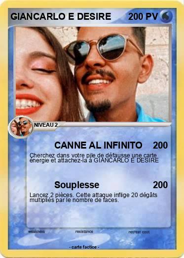 Pokemon GIANCARLO E DESIRE
