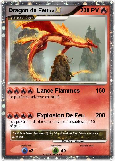 Pokemon Dragon de Feu