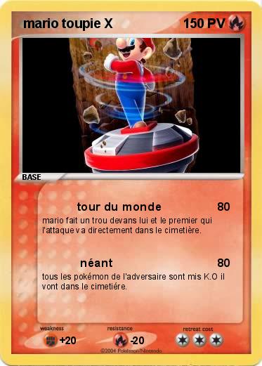 Pokemon  mario toupie X                   