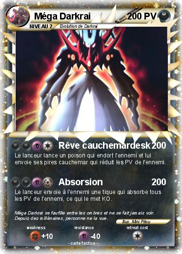 Pokemon Méga Darkrai