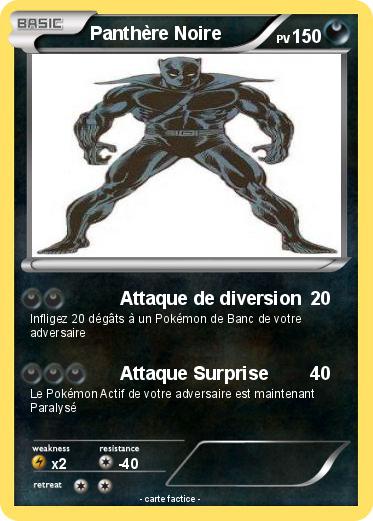 Pokemon Panthère Noire