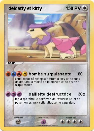 Pokemon  delcatty et kitty