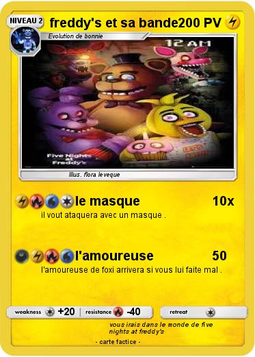 Pokemon freddy's et sa bande
