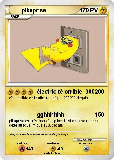 Pokemon pikaprise