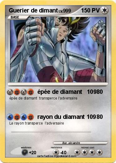 Pokemon Guerier de dimant