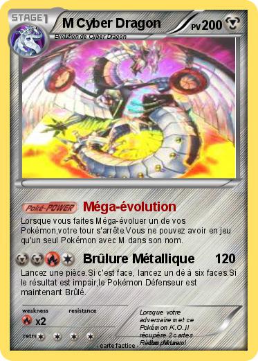 Pokemon M Cyber Dragon