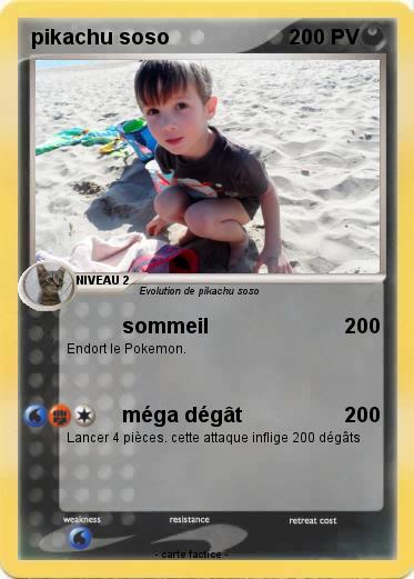 Pokemon pikachu soso