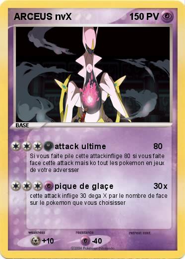 Pokemon ARCEUS nvX