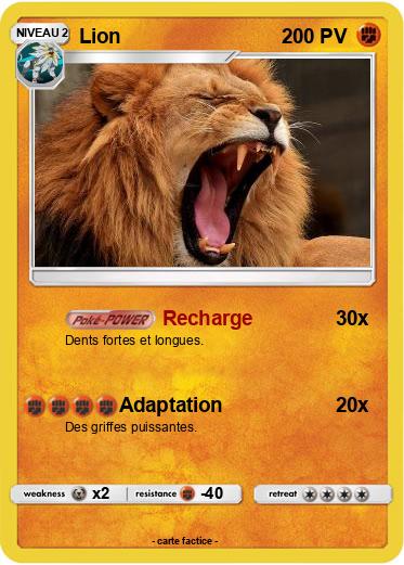 Pokemon Lion
