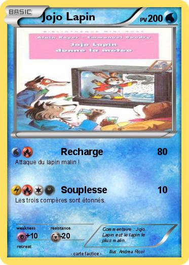 Pokemon Jojo Lapin