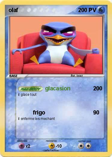 Pokemon olaf