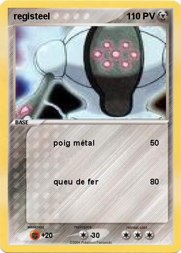 Pokemon registeel