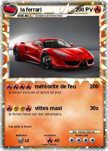 Pokemon la ferrari