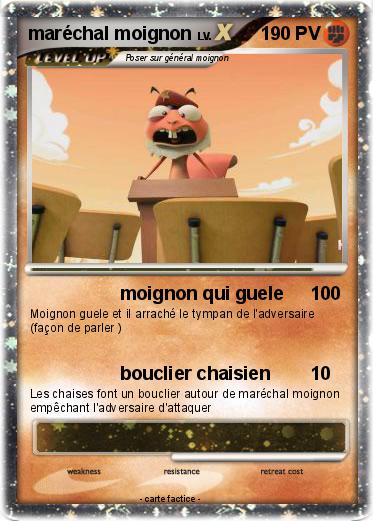Pokemon maréchal moignon