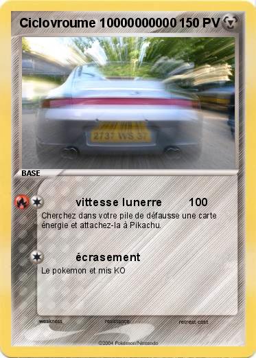 Pokemon Ciclovroume 10000000000