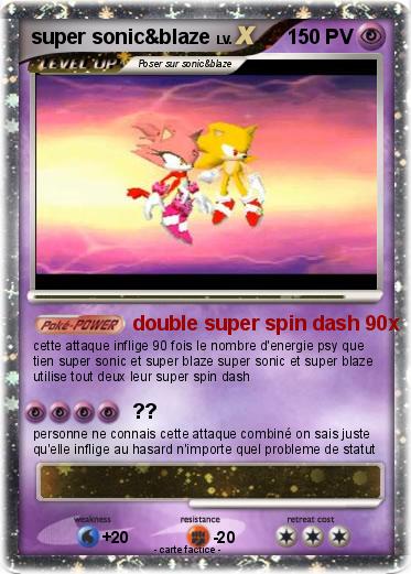 Pokemon super sonic&blaze