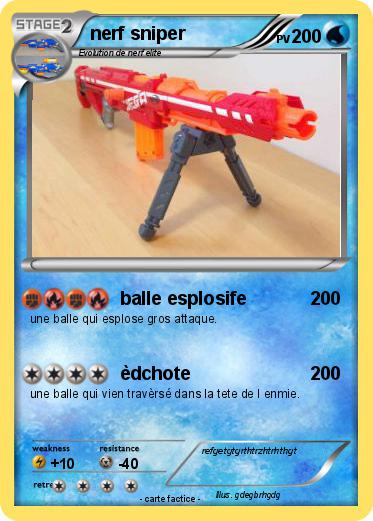 Pokemon nerf sniper