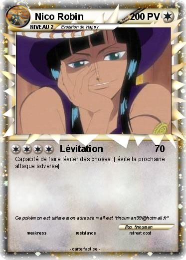 Pokemon Nico Robin