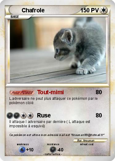 Pokemon Chafrole
