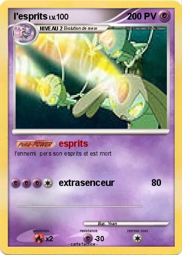 Pokemon l'esprits